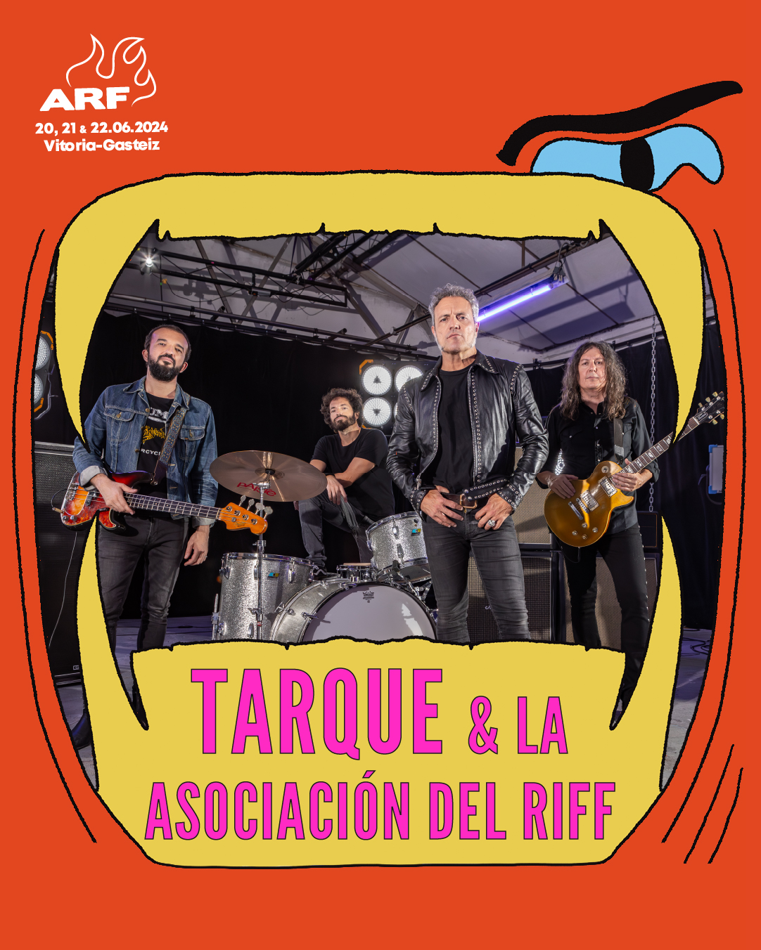 Carlos Tarque habla en el Podcast de ARF sobre Tarque y la Asociación del Riff